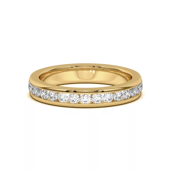 Eileen Round Channel-Set Band