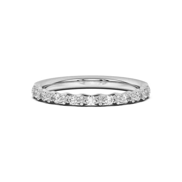 Blooming Petal Pavé Band