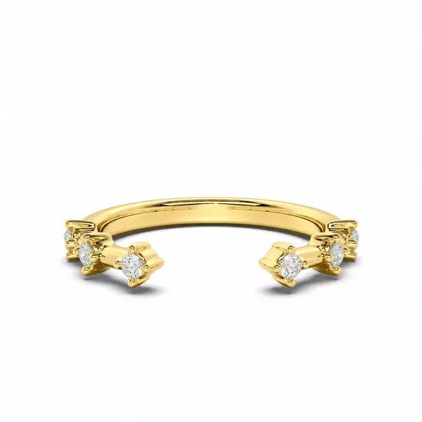 Solara Lab Diamond Open Band