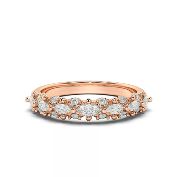 Alira Marquise Diamond Band