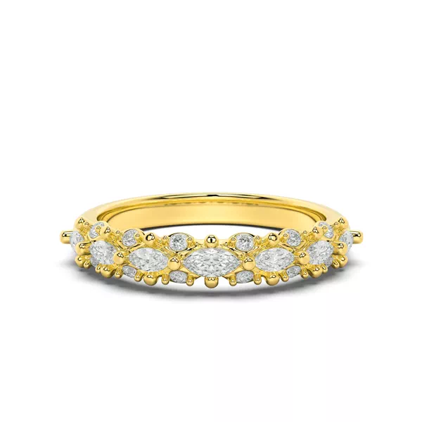 Alira Marquise Lab Diamond Band