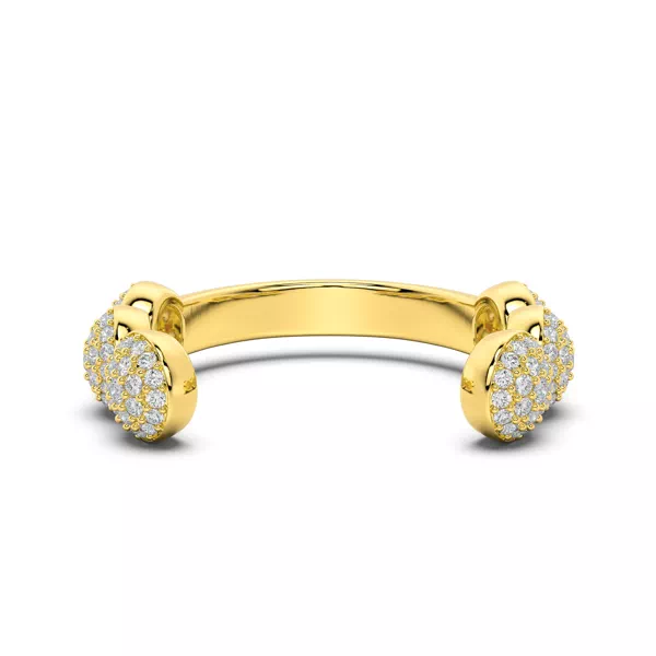 Portella Pavé Disc Open Band