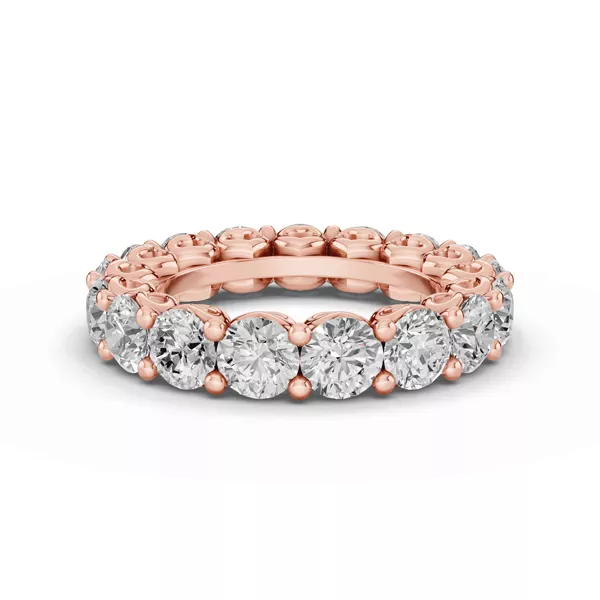 Sculpted Heart Diamond Eternity Ring (5 ct. tw.)