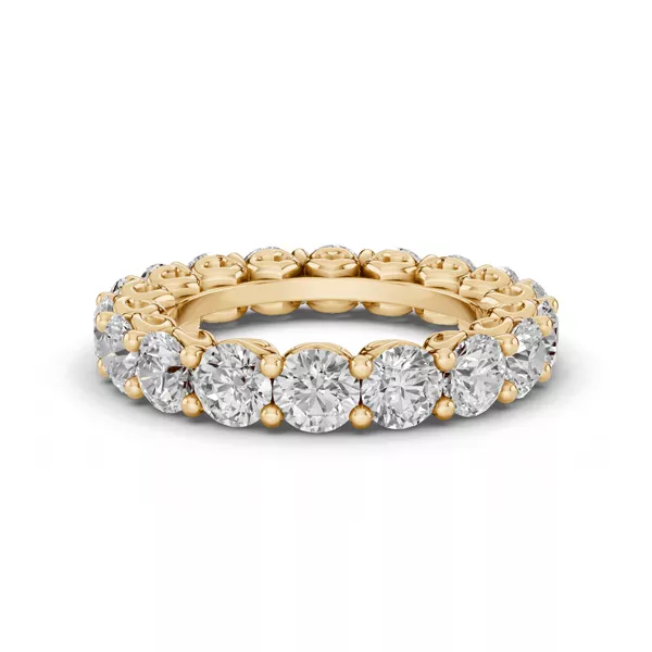 Sculpted Heart Diamond Eternity Ring (4 ct. tw.)