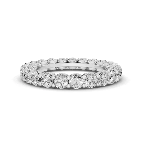 Sculpted Heart Lab Diamond Eternity Ring (2 ct. tw.)