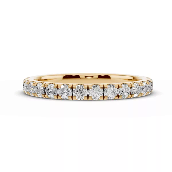 Signature Hearts & Arrows Pavé Lab Band (.50 ct. tw.)