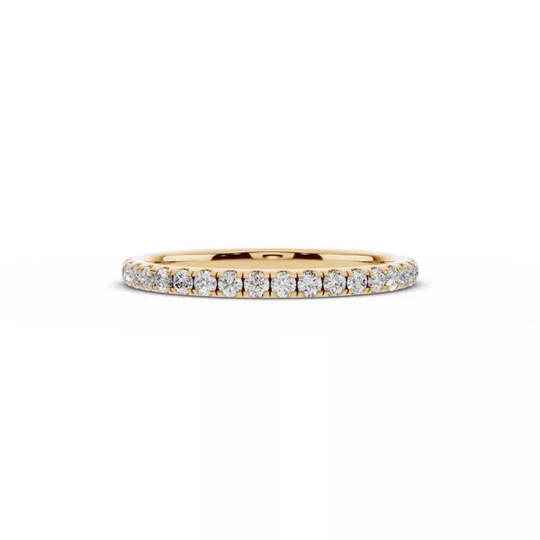 Tradition Pavé Lab Euroshank Band (¼ ct. tw.)