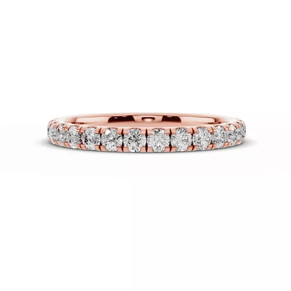 Signature Hearts & Arrows Pavé Lab Euroshank Band (½ ct. tw.)