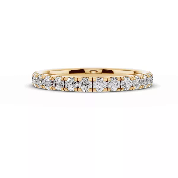 Signature Hearts & Arrows Pavé Lab Euroshank Band (½ ct. tw.)