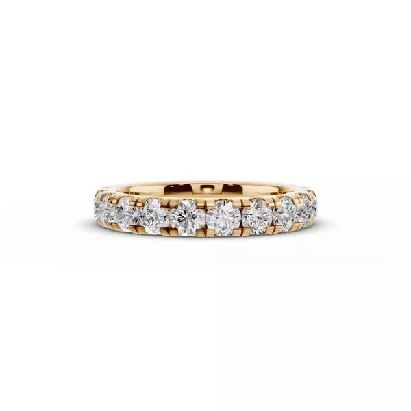 Signature Hearts & Arrows Pavé Lab Euroshank Band (1.20 ct. tw.)