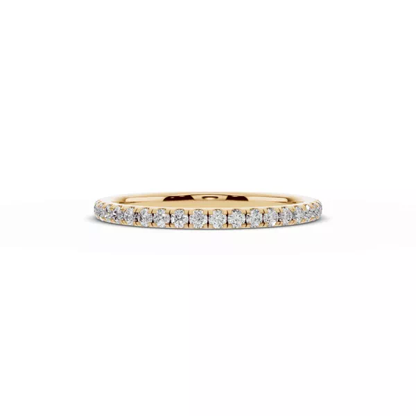 Tradition Pavé Lab Euroshank Wedding Band (¼ ct. tw.)