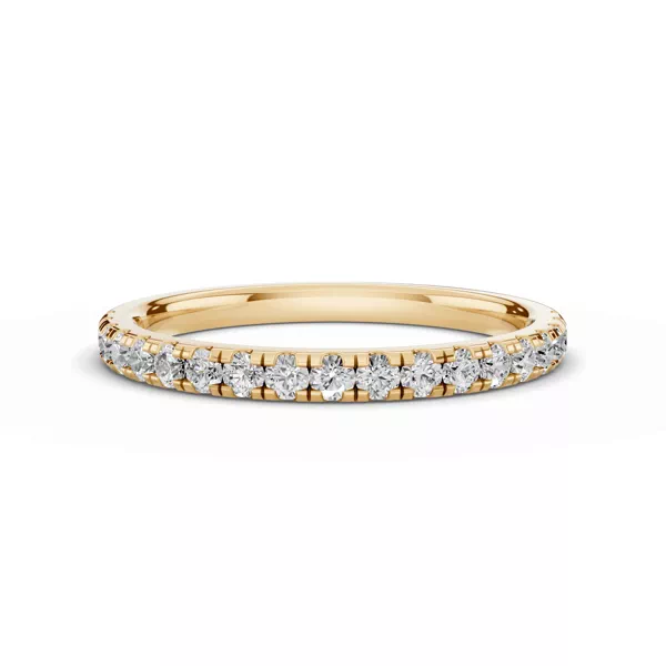 Signature Hearts & Arrows Pavé Lab Wedding Band (0.35 ct. tw.)