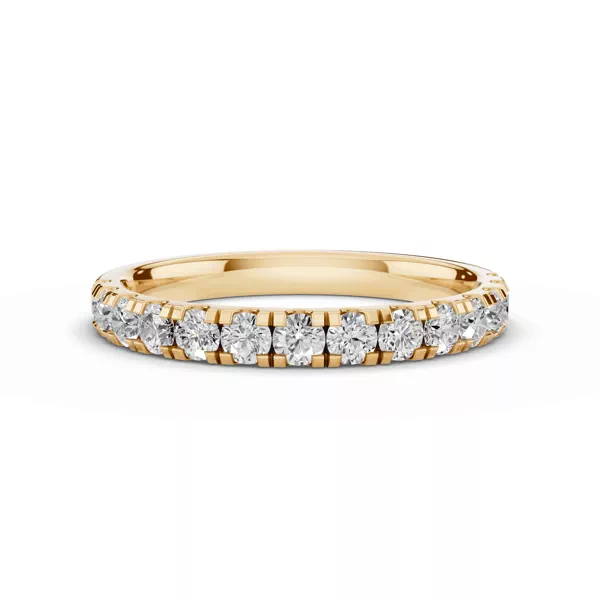Signature Hearts & Arrows Pavé Lab Wedding Band (0.65 ct. tw.)