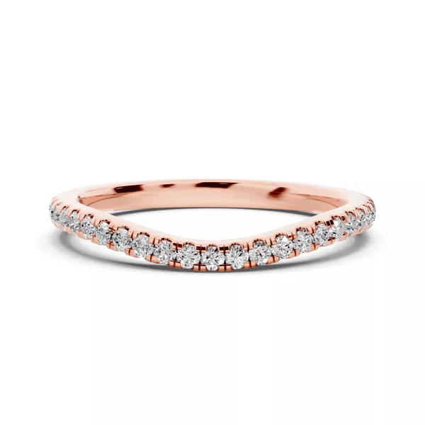 Madison Lab Curved Pavé Band