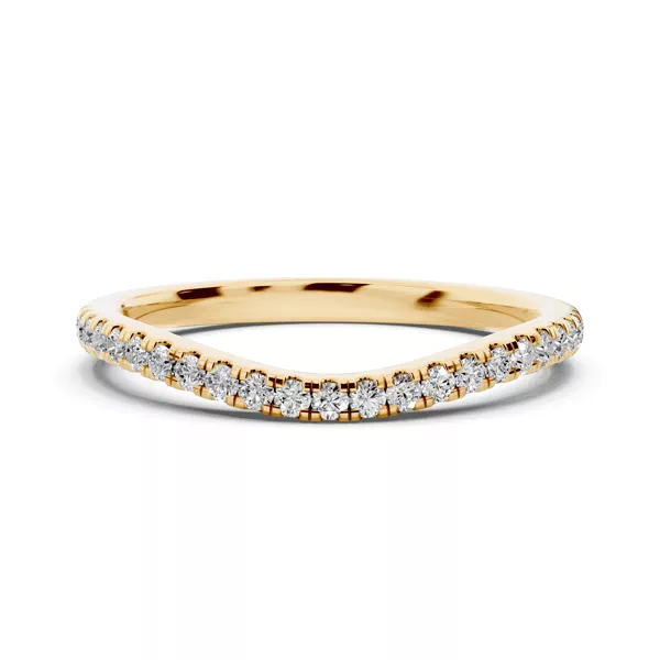 Madison Lab Curved Pavé Band