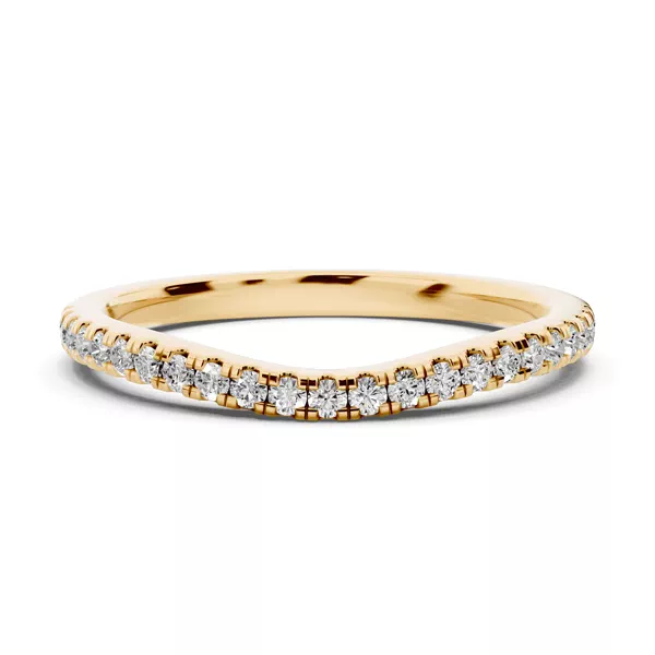 Madison Lab Contoured Pavé Band
