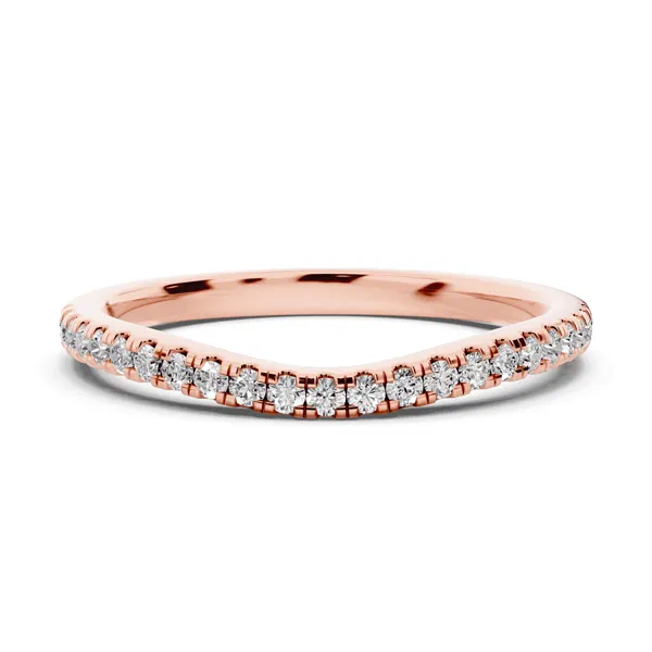 Madison Lab Pavé Contoured Wedding Band