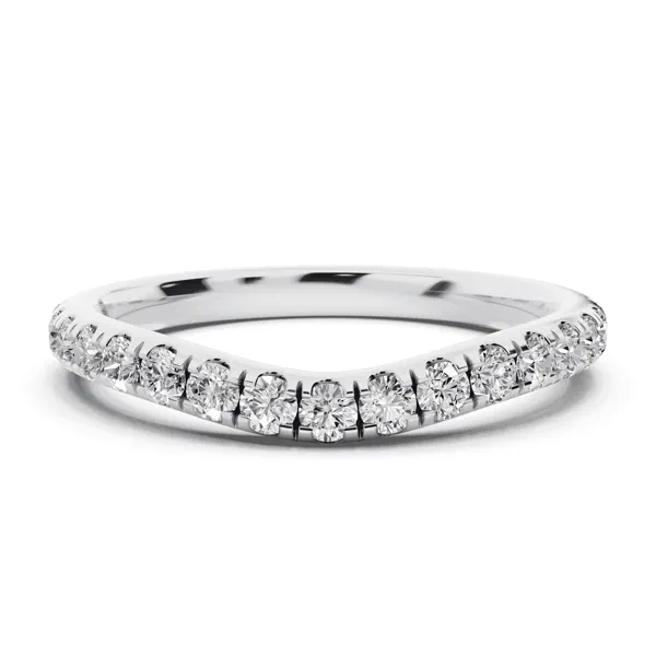Capri Contour Lab Diamond Wedding Band (0.50 ct. tw.)