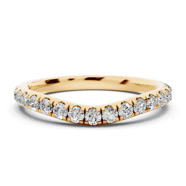 Capri Contour Lab Diamond Wedding Band (0.50 ct. tw.)
