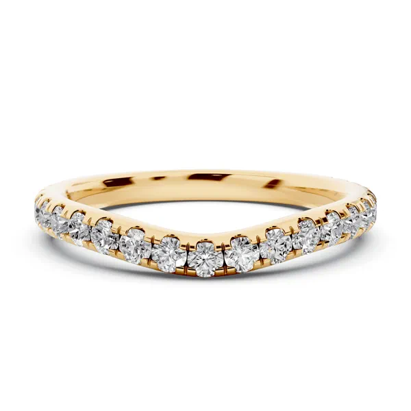 Capri Contour Lab Diamond Wedding Band (0.55 ct. tw.)