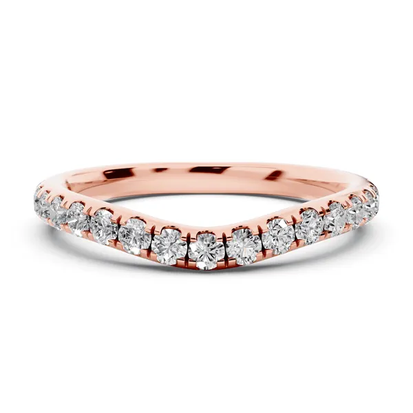 Capri Contour Lab Diamond Wedding Band (0.60 ct. tw.)