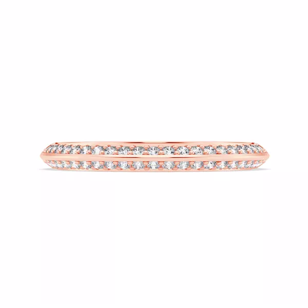 Signature Hearts & Arrows Knife-Edge Lab Band