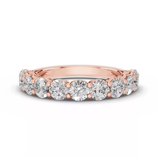 Sculpted Heart Lab Diamond Band (1.65 ct. tw.)