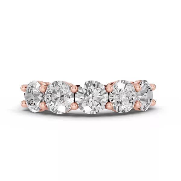 Signature Hearts & Arrows  Five-Stone Lab Diamond Band (2.50 ct. tw.)