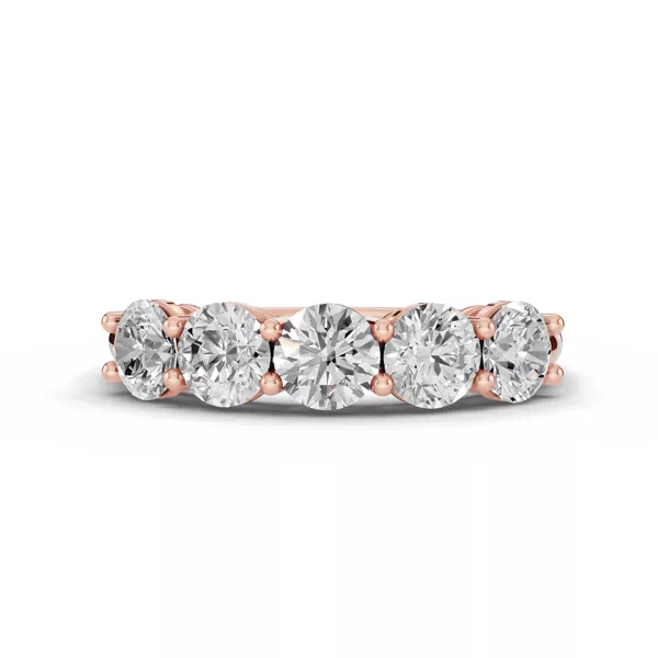 Signature Hearts & Arrows  Five-Stone Lab Diamond Band (1.50 ct. tw.)