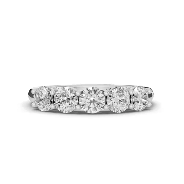 Signature Hearts & Arrows  Five-Stone Lab Diamond Band (1.00 ct. tw.)