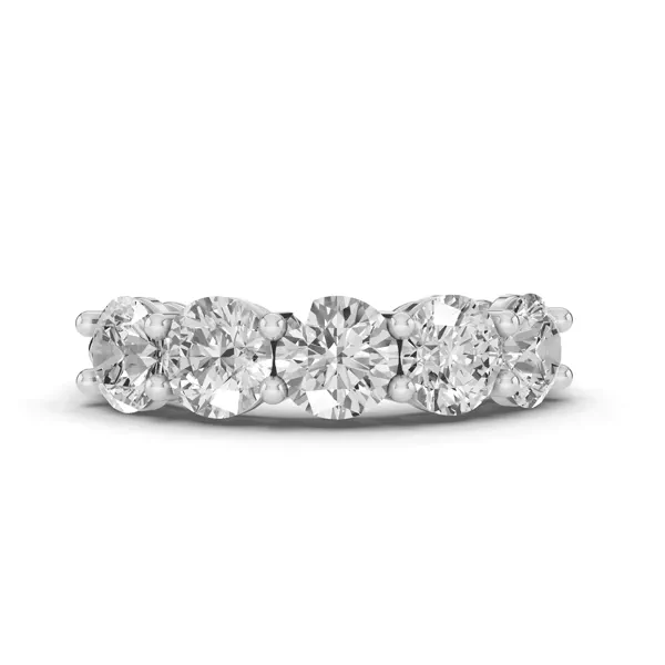 Signature Hearts & Arrows  Five-Stone Lab Diamond Band (2.50 ct. tw.)
