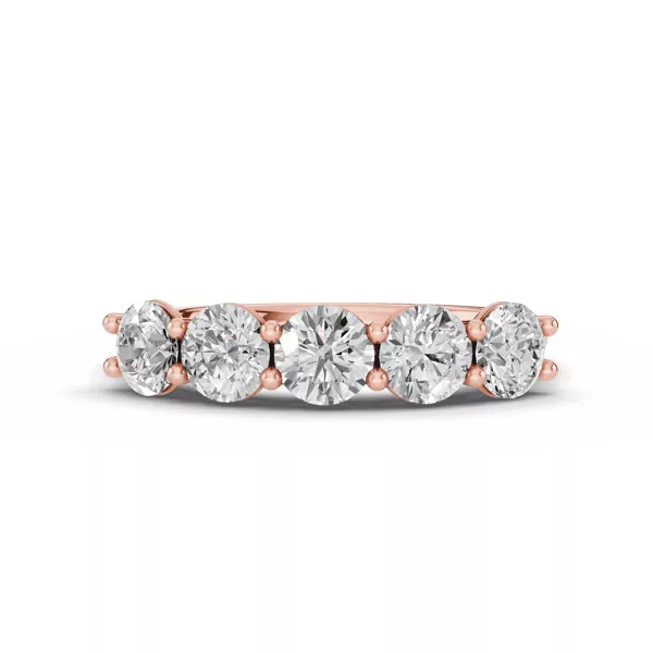 Tradition U-Prong Five-Stone Lab Diamond Band (1.50 ct. tw.)