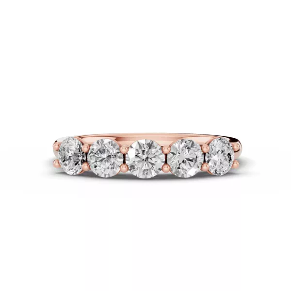 Tradition U-Prong Five-Stone Lab Diamond Band (1.00 ct. tw.)