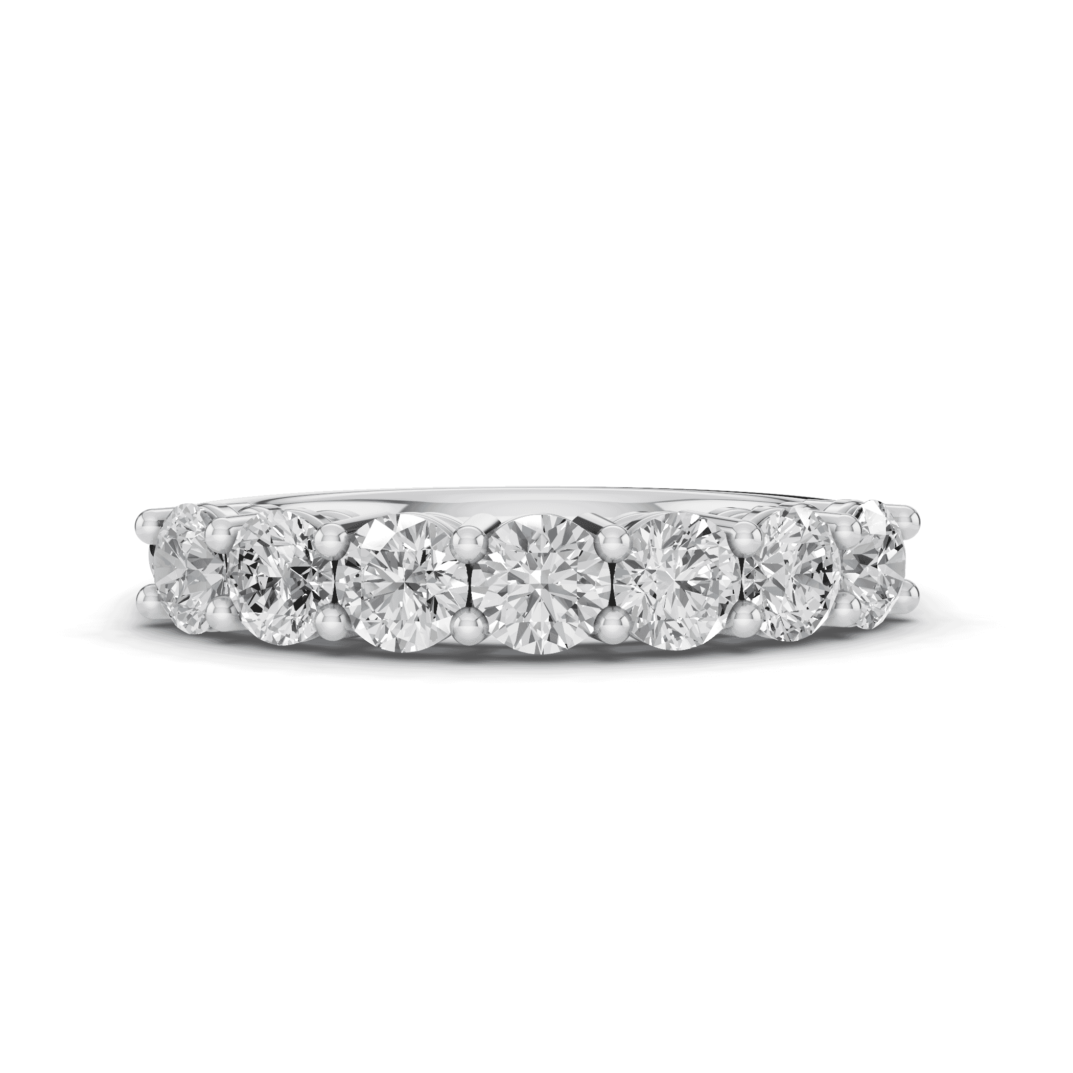 Signature Hearts & Arrows  Seven-Stone Lab Diamond Band (1.00 ct. tw.)