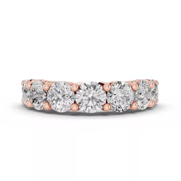 Signature Hearts & Arrows  Seven-Stone Lab Diamond Band (3.00 ct. tw.)