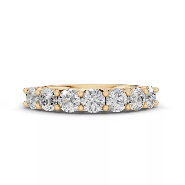 Signature Hearts & Arrows  Seven-Stone Lab Diamond Band (1.00 ct. tw.)
