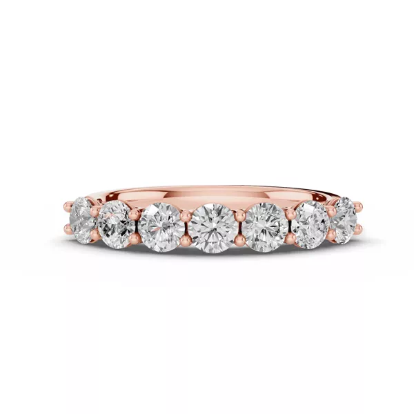 Tradition U-Prong Seven-Stone Lab Diamond Band (1.00 ct. tw.)