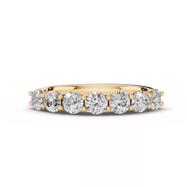 Tradition U-Prong Seven-Stone Lab Diamond Band (1.00 ct. tw.)