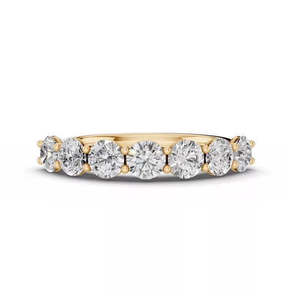 Tradition U-Prong Seven-Stone Lab Diamond Band (1.50 ct. tw.)