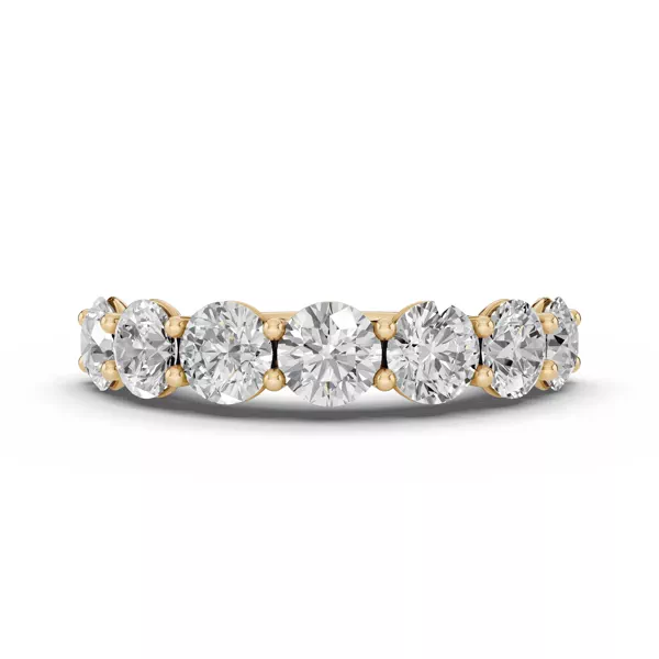 Tradition U-Prong Seven-Stone Lab Diamond Band (3.00 ct. tw.)