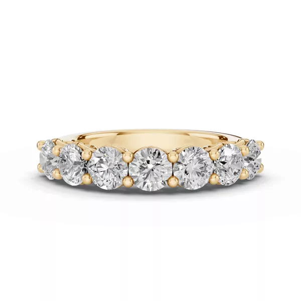 Sculpted Heart 7-Stone Lab Diamond Band (2.00 ct. tw.)