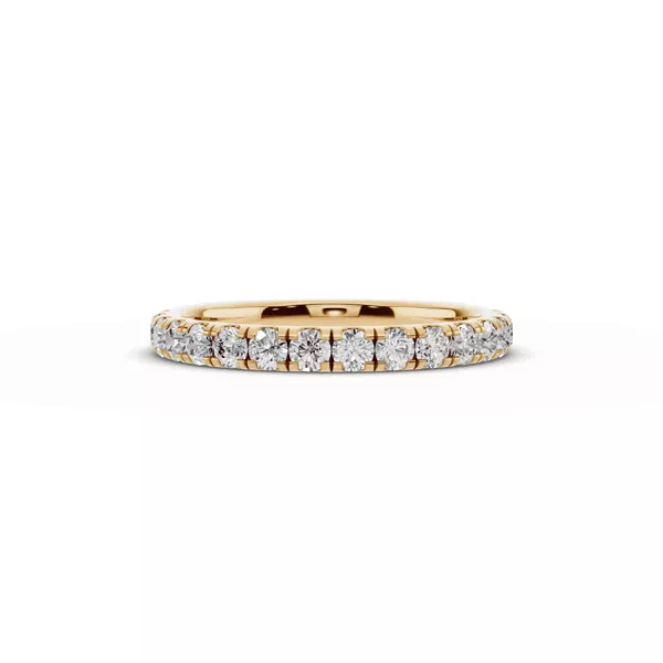 Signature Hearts & Arrows Pavé Euroshank Band (½ ct. tw.)