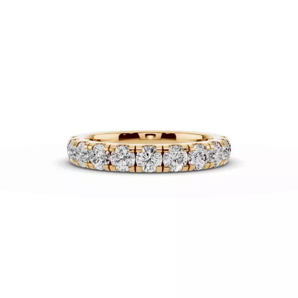 Signature Hearts & Arrows Pavé Euroshank Band (1.10 ct. tw.)