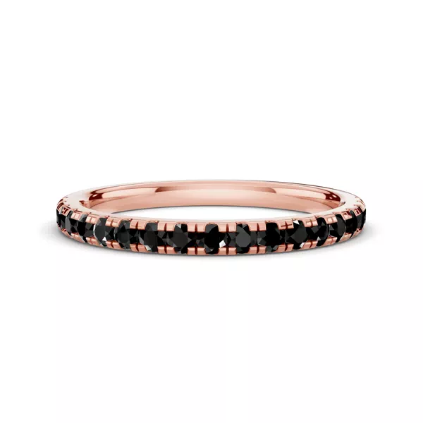Tradition Pavé Black Diamond Wedding Band (0.35 ct. tw.)