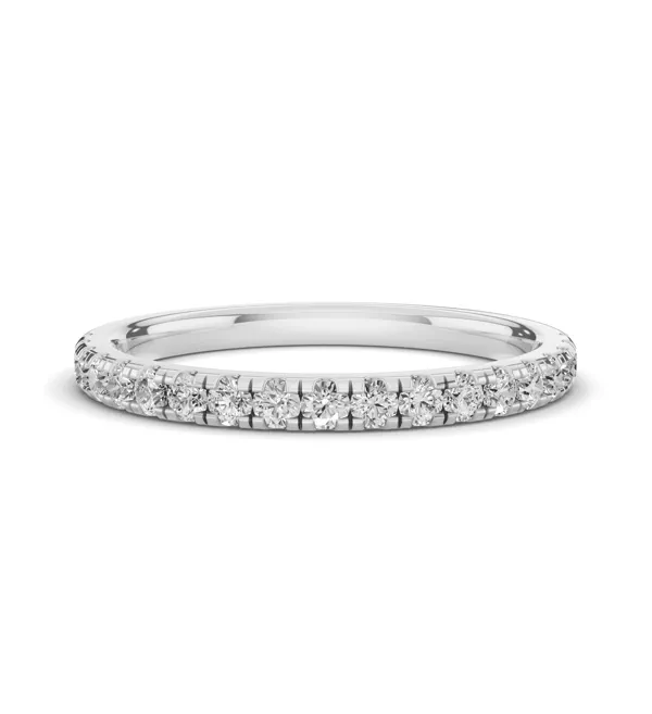 Signature Hearts & Arrows Pavé Wedding Band (0.35 ct. tw.)