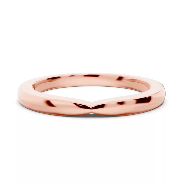 Alden Pinched Wedding Band (1.8mm) 