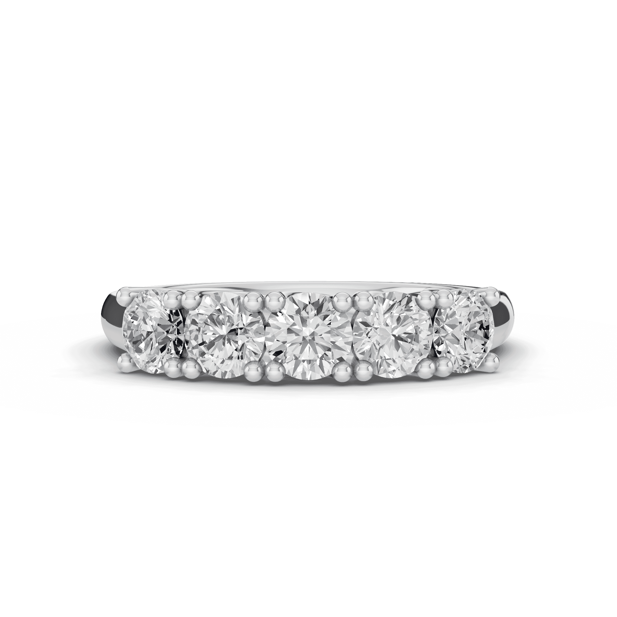 Signature Hearts & Arrows  Trellis Five-Stone Diamond Band (1.00 ct. tw.)