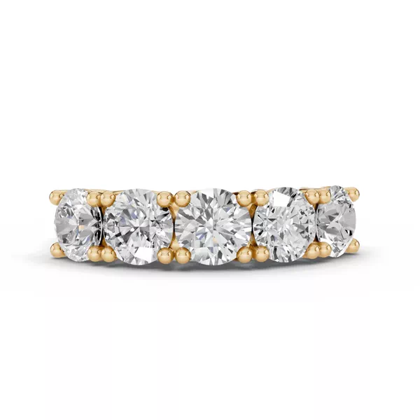 Signature Hearts & Arrows  Trellis Five-Stone Diamond Band (2.50 ct. tw.)