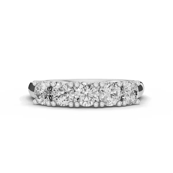 Signature Hearts & Arrows  Trellis Five-Stone Diamond Band (1.00 ct. tw.)