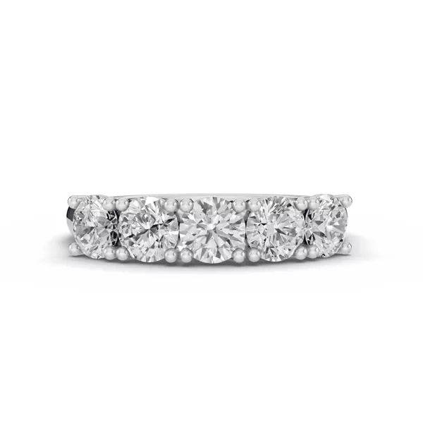 Signature Hearts & Arrows  Trellis Five-Stone Diamond Band (1.50 ct. tw.)